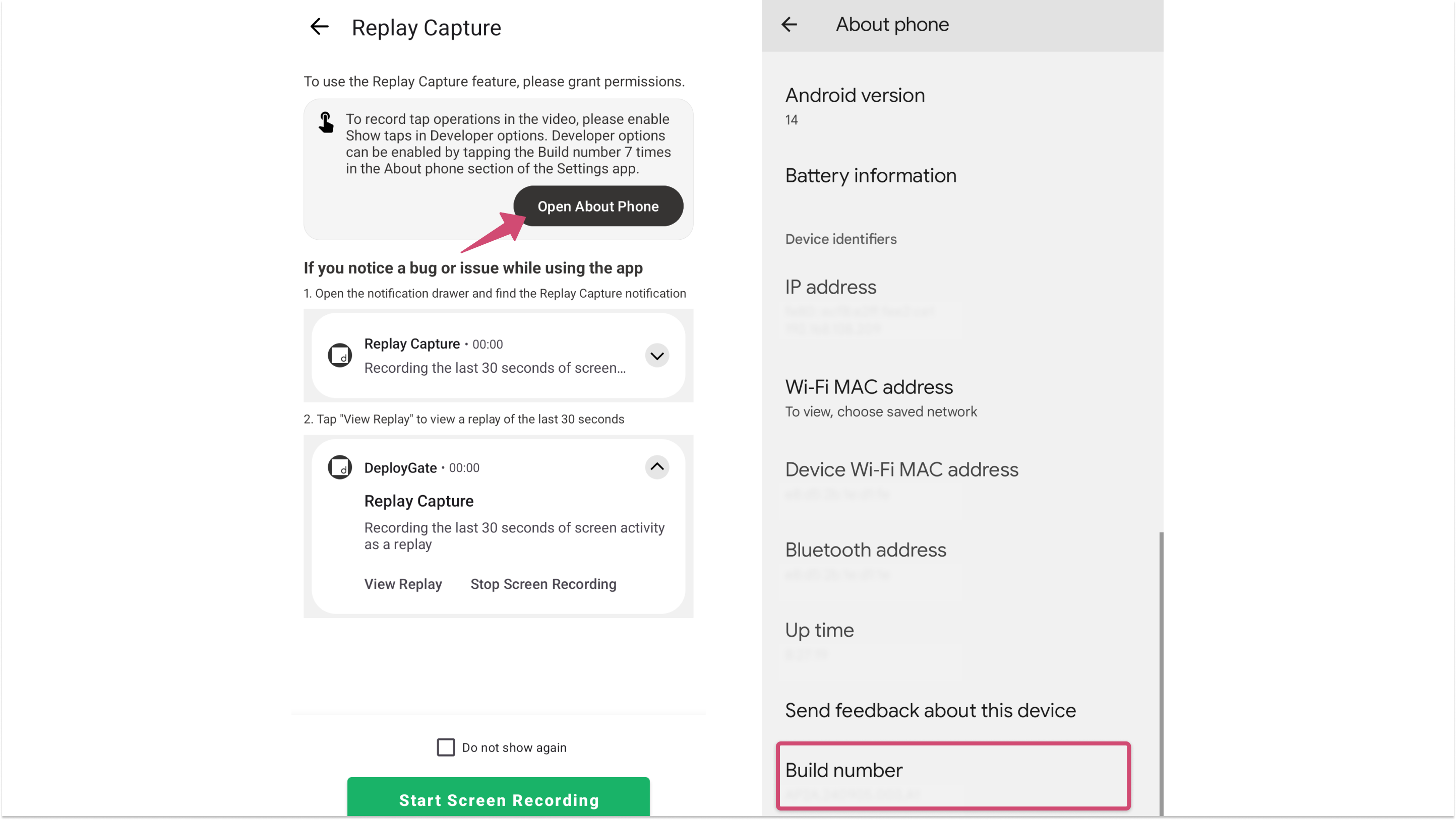 Image of Enable Developer Option