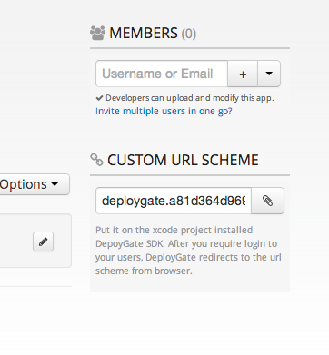 Screenshot of iOS user authentication