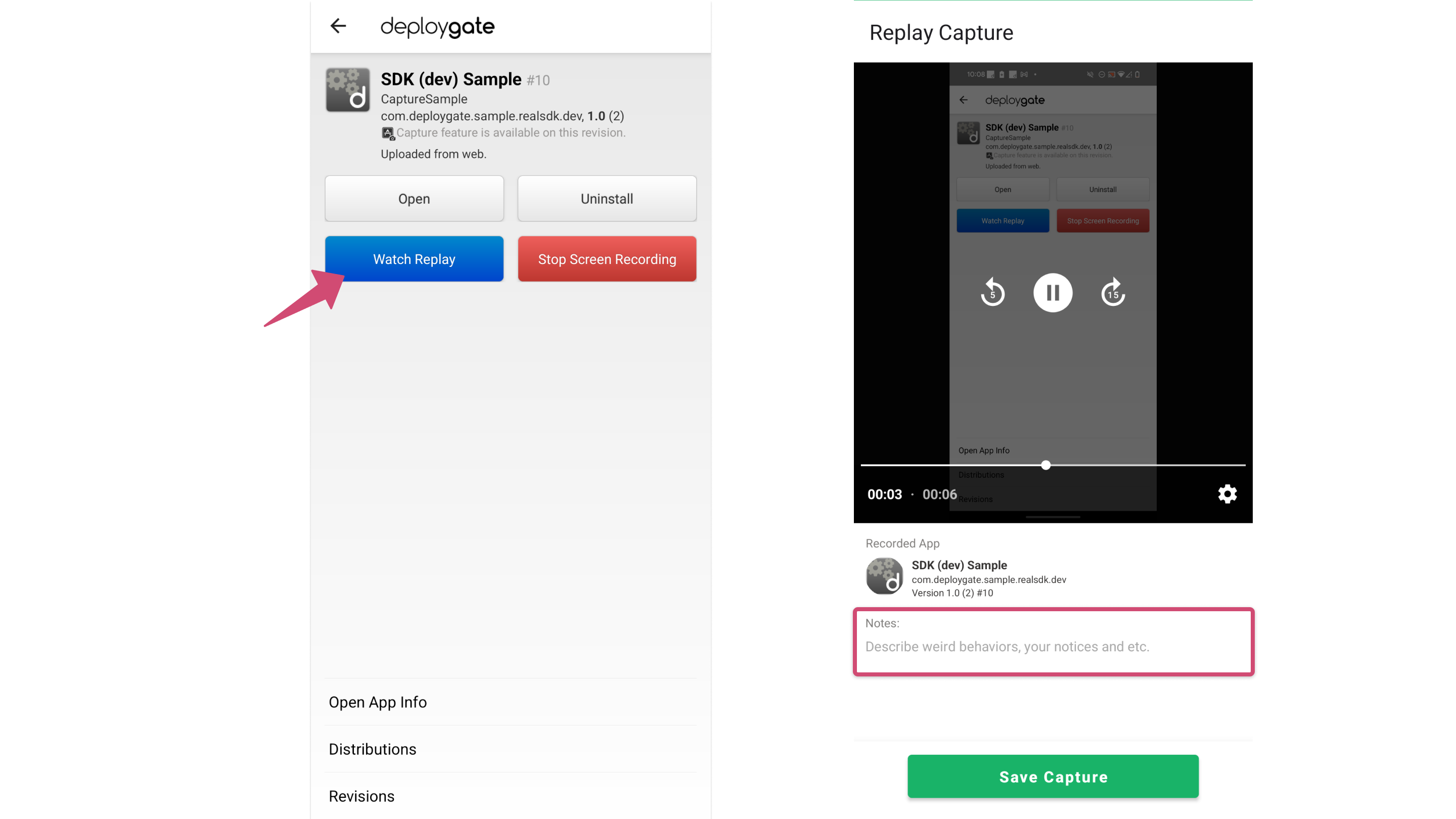 Image of Replay and Save