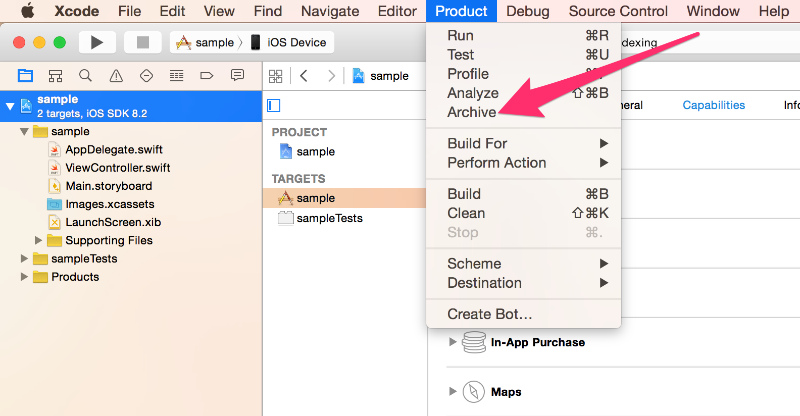 Screenshot of Archive 