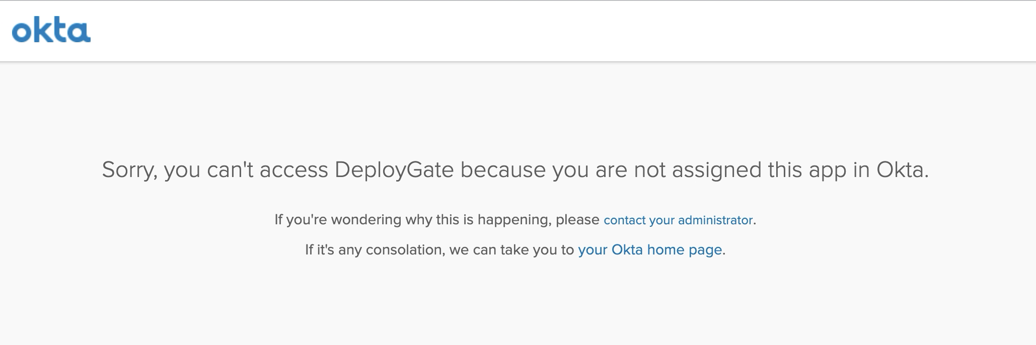 Screenshot of SAML Okta