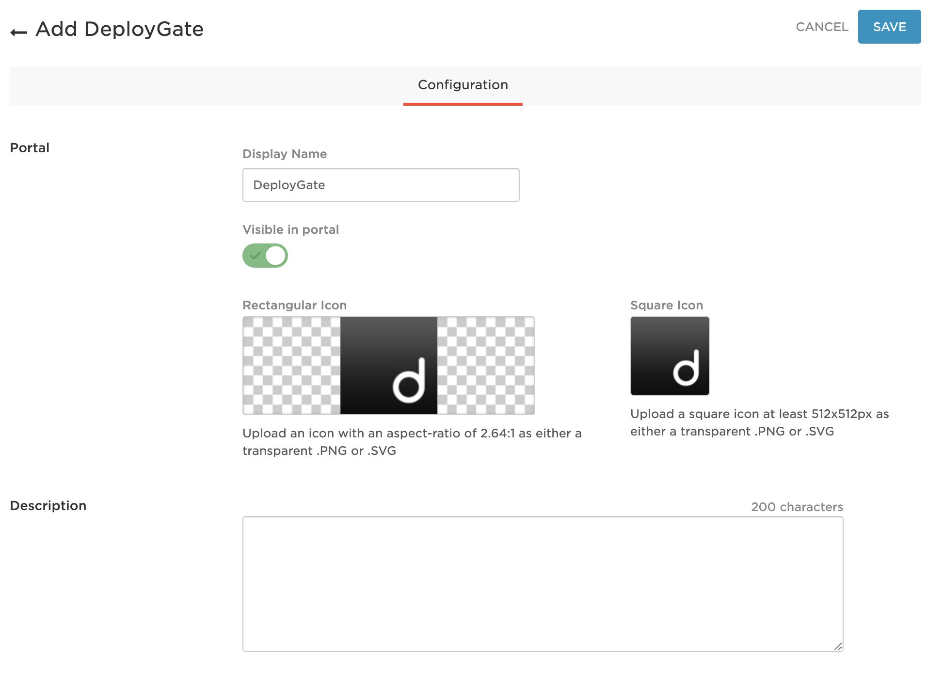 Screenshot of SAML OneLogin 
